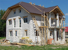 Построить коттедж